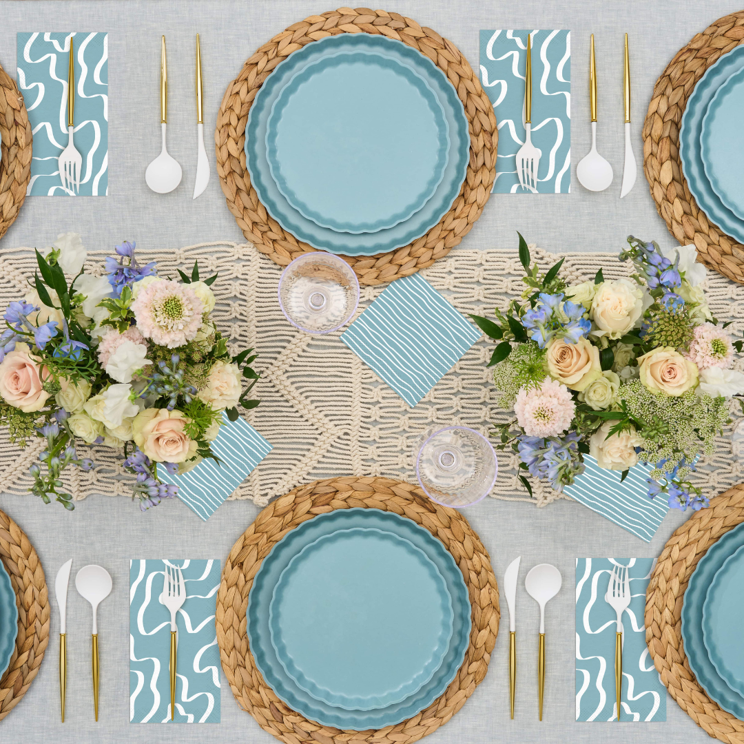 Simply Eco Dinner Plate- Pool/8pkg