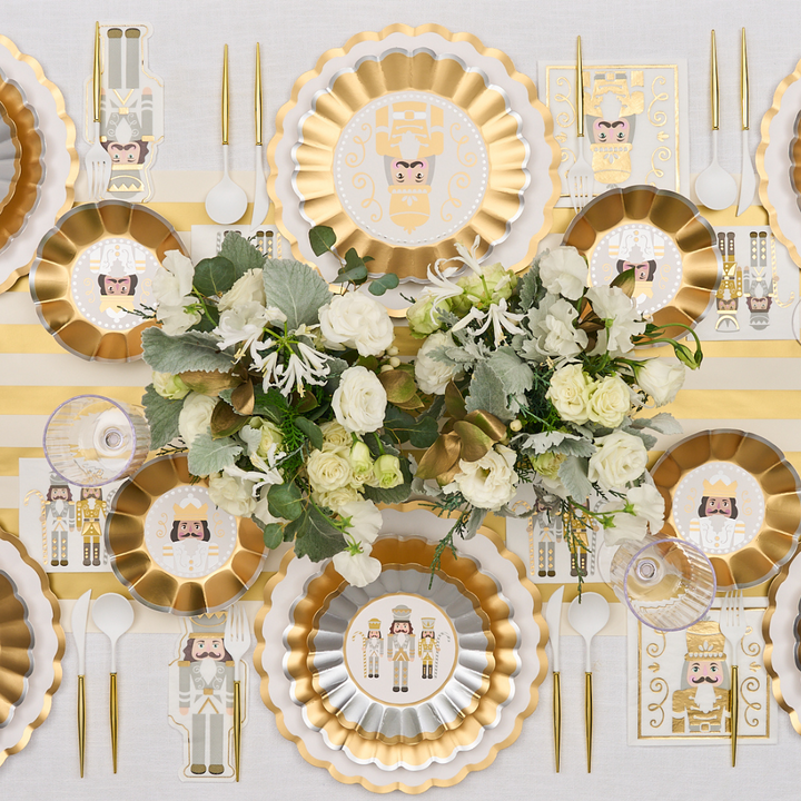 Gilded Nutcracker Table Setting