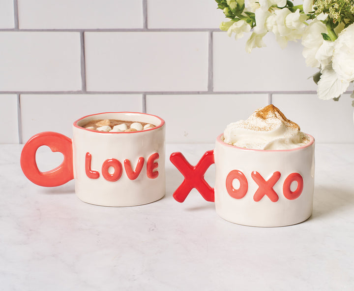 Ceramic Message Mug Love, 14oz