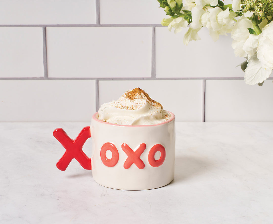 Ceramic Message Mug Xoxo, 14oz