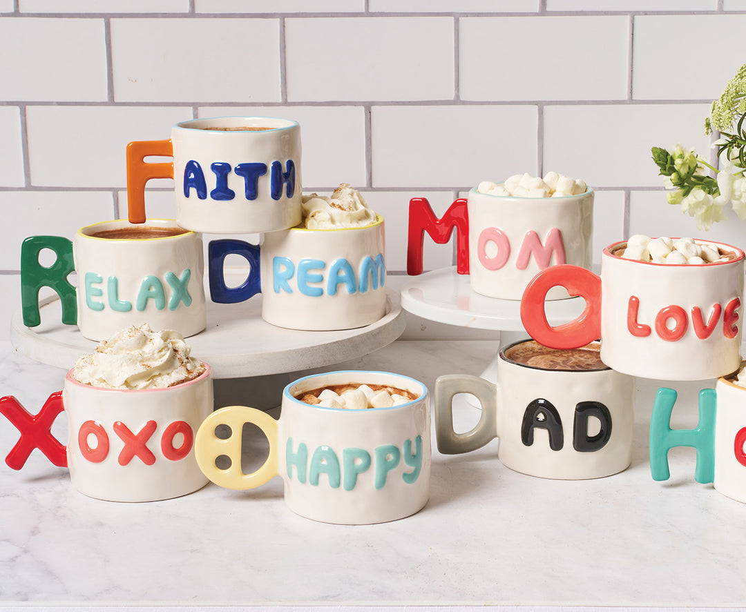 Ceramic Message Mug Love, 14oz