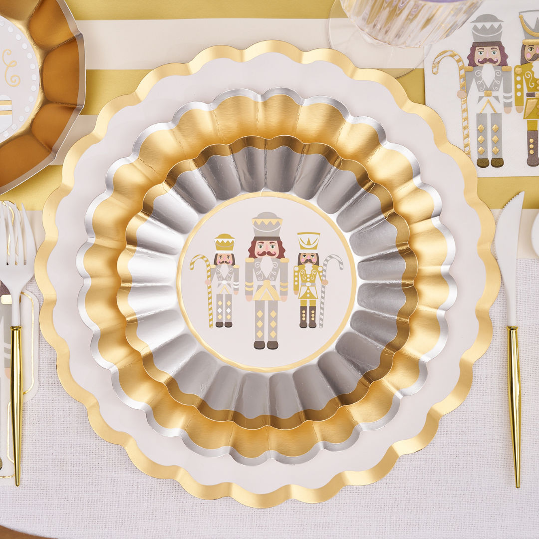 The Ultimate Christmas Tablescape: Gilded Nutcracker