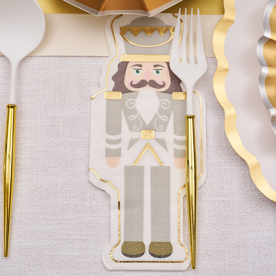 Gilded Nutcracker Table Setting