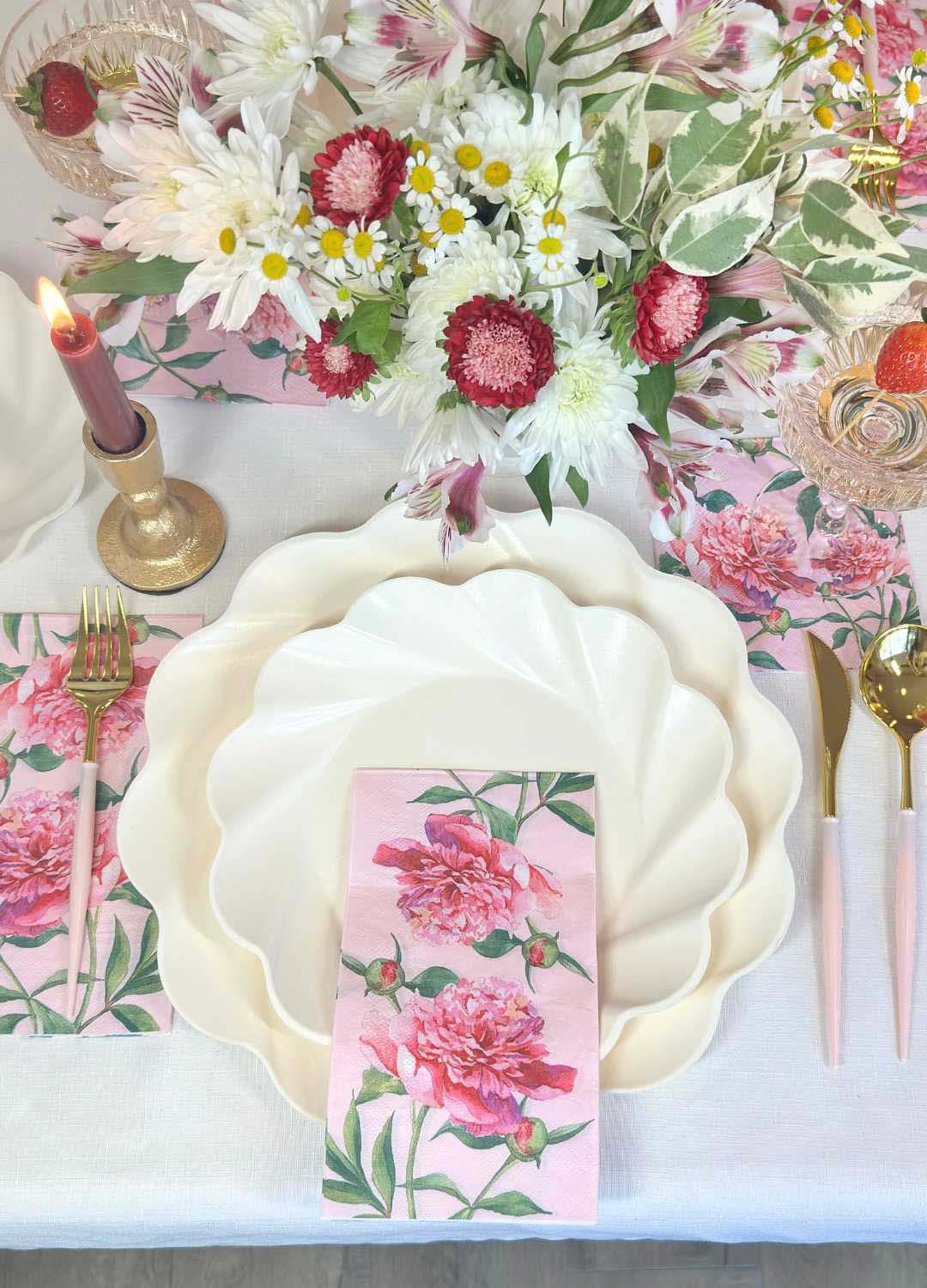 Love in Bloom Table Setting