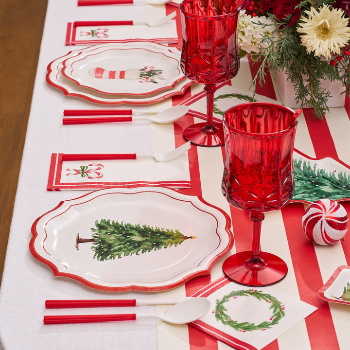 Merry and Bright Table Setting