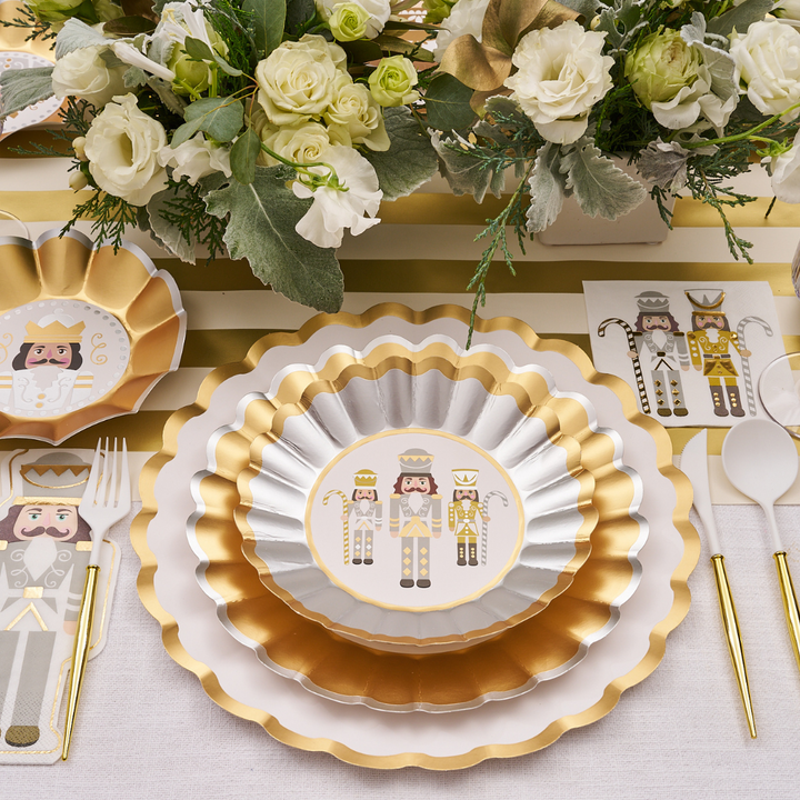 The Ultimate Christmas Tablescape: Gilded Nutcracker