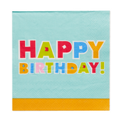 Bright Birthday Cocktail Napkin/20pk