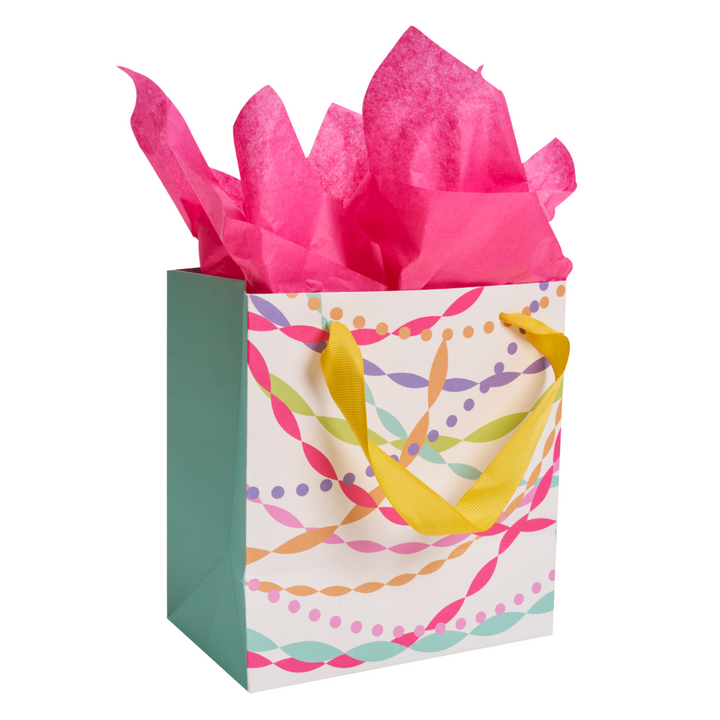 Bright Birthday Paper Treat Bag/6pk