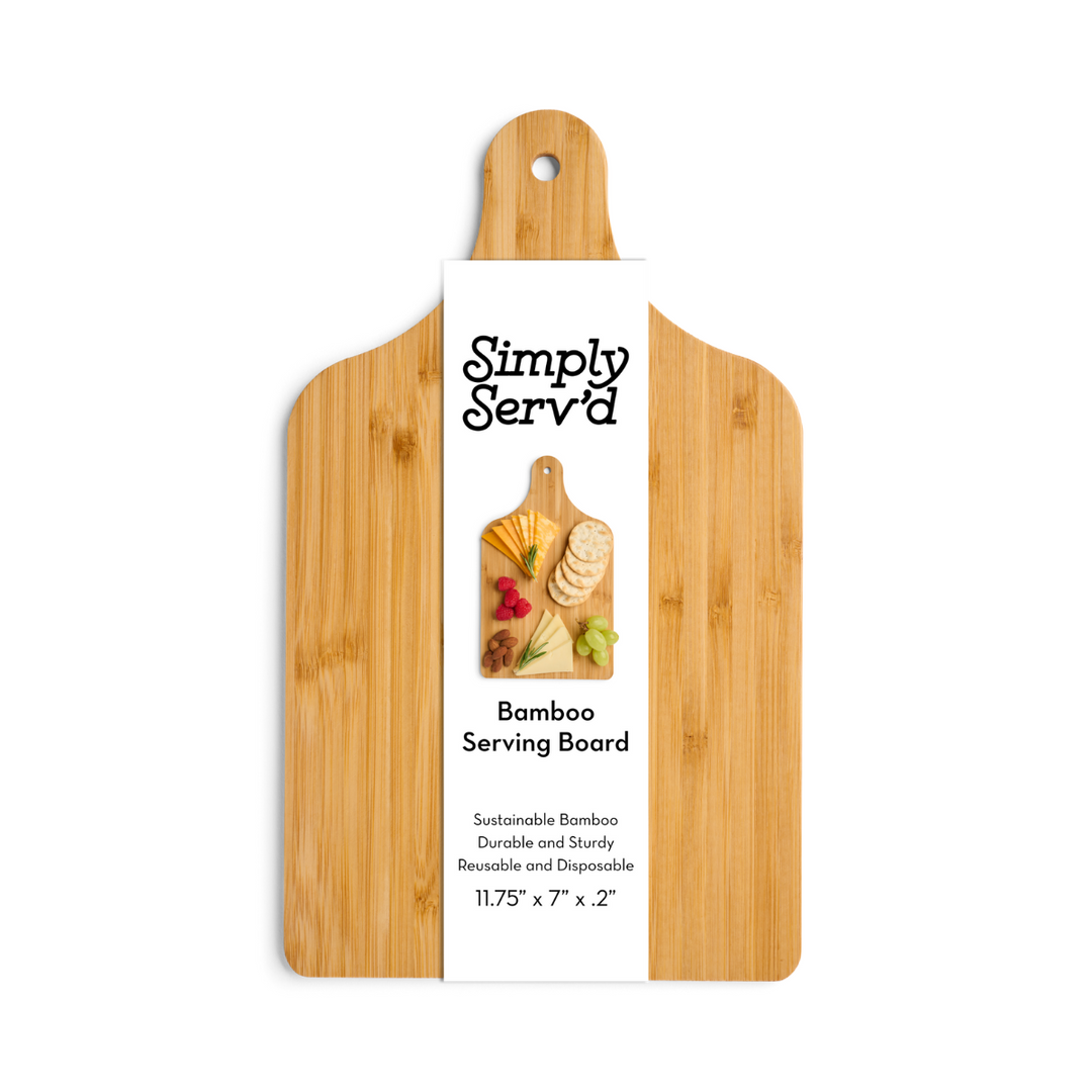 11.75" x 7" Bamboo Serving Board