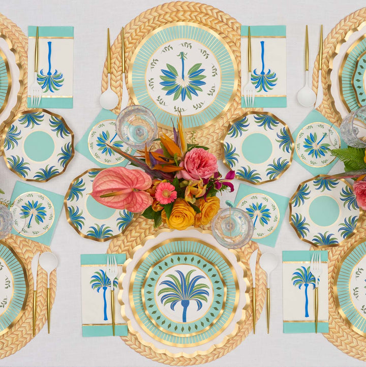 Preppy Palm Dinner Plates/8pk