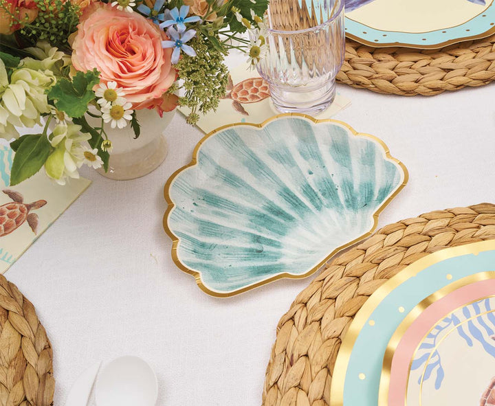 Pastel Sea Table Setting