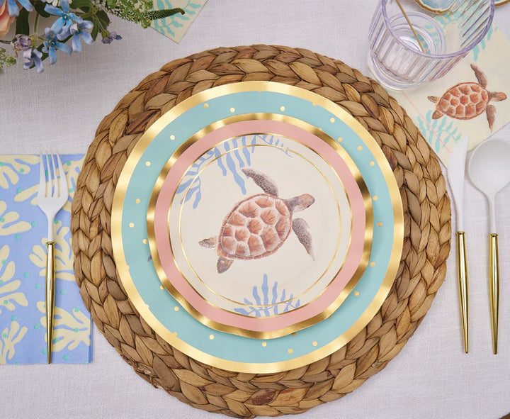 Pastel Sea Table Setting