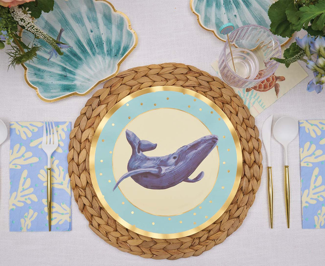 Pastel Sea Table Setting