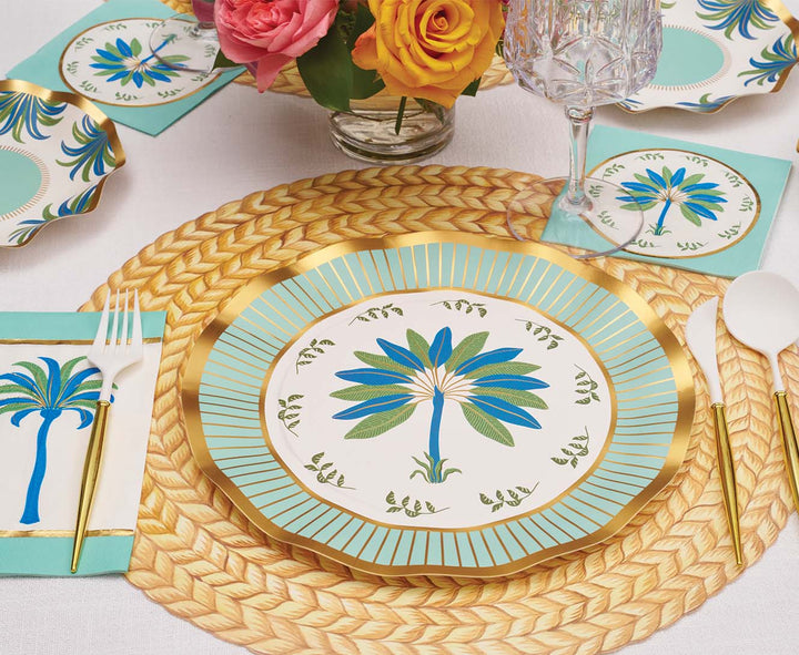 Preppy Palm Dinner Plates/8pk