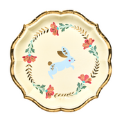 Folklore Easter Salad Plates/8pk