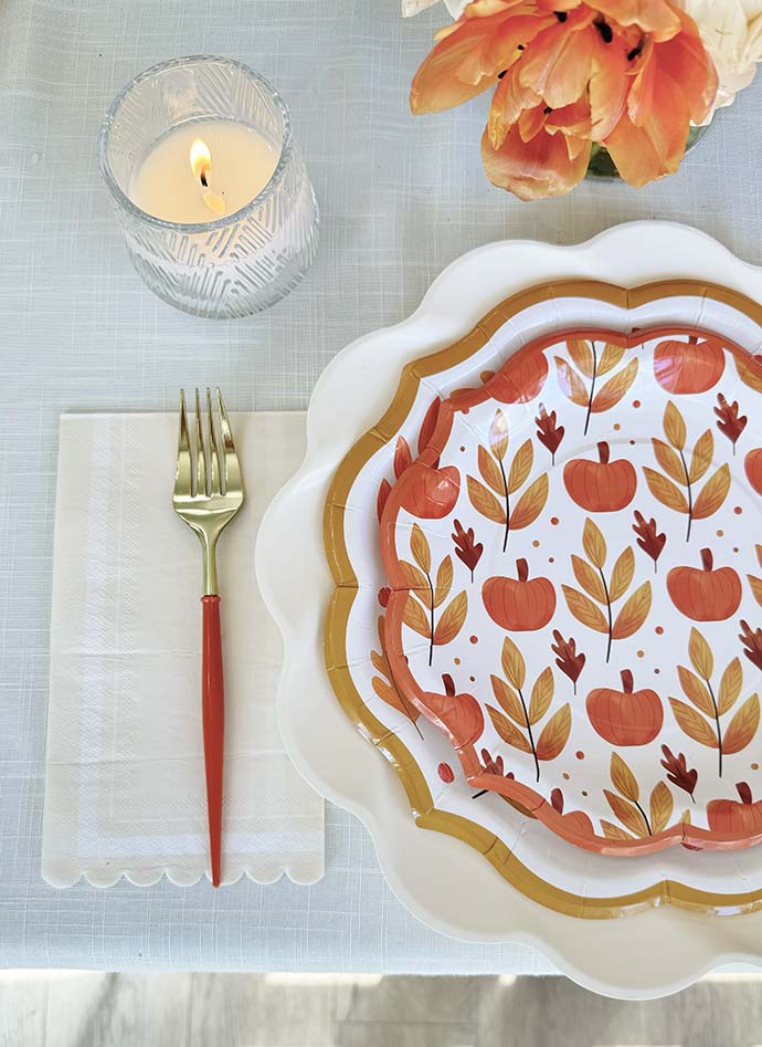 Hello Autumn Table Setting