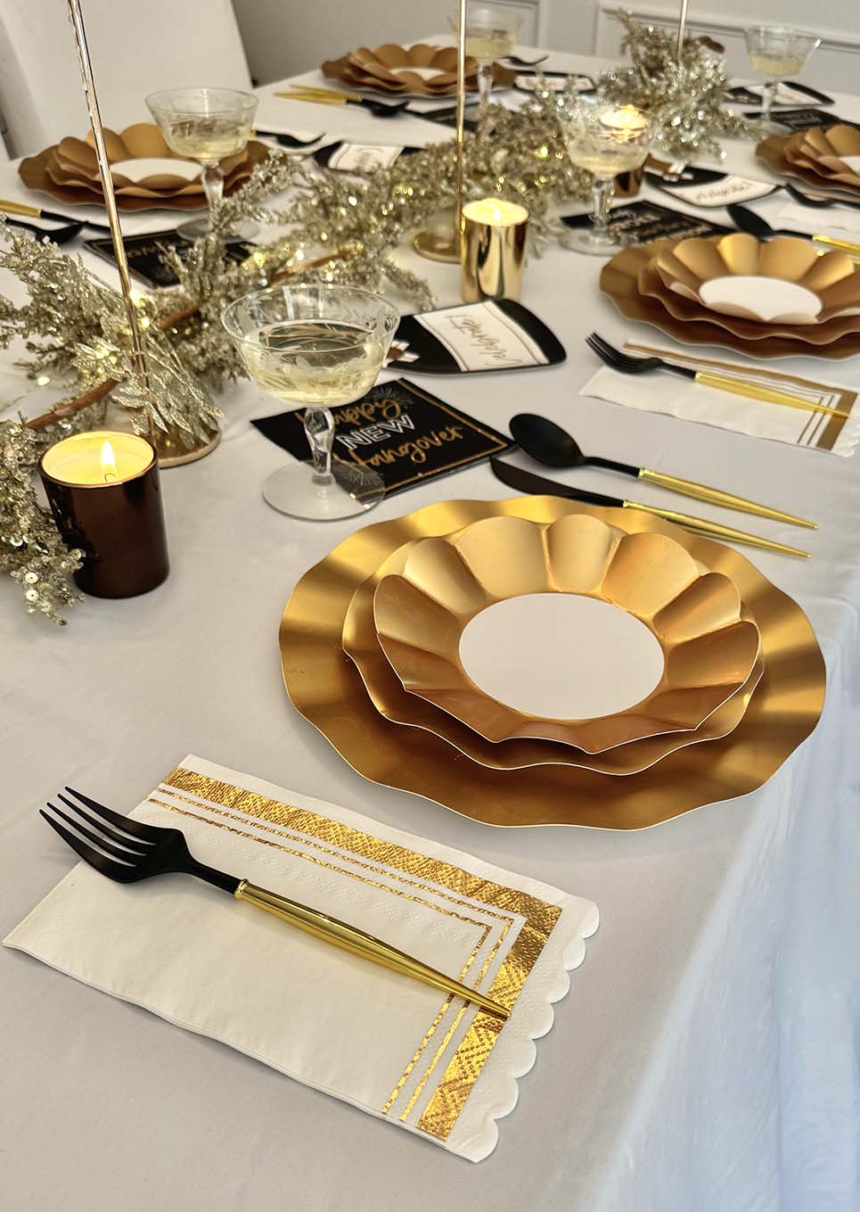 Champagne Celebration Table Set