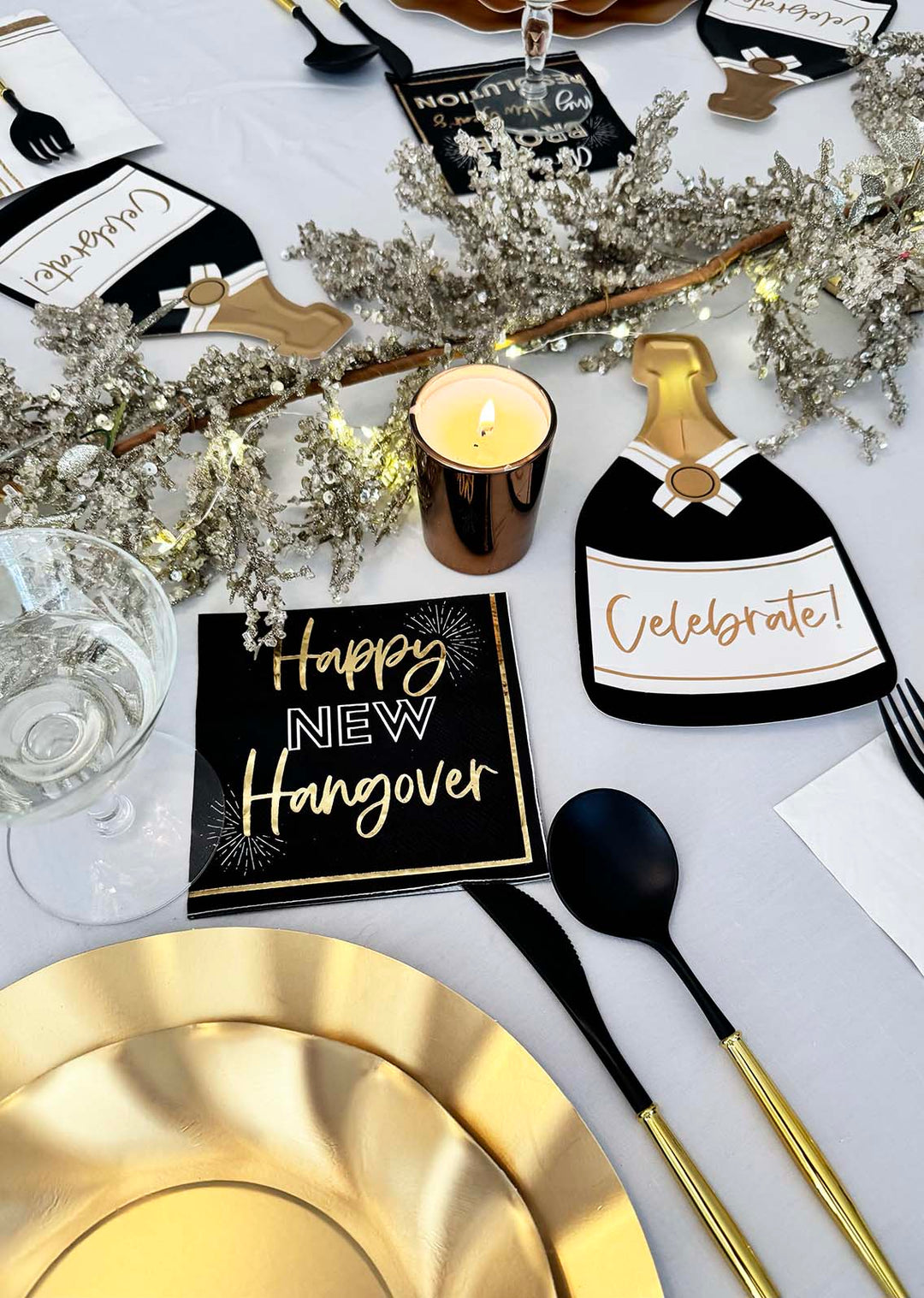 Champagne Celebration Table Set