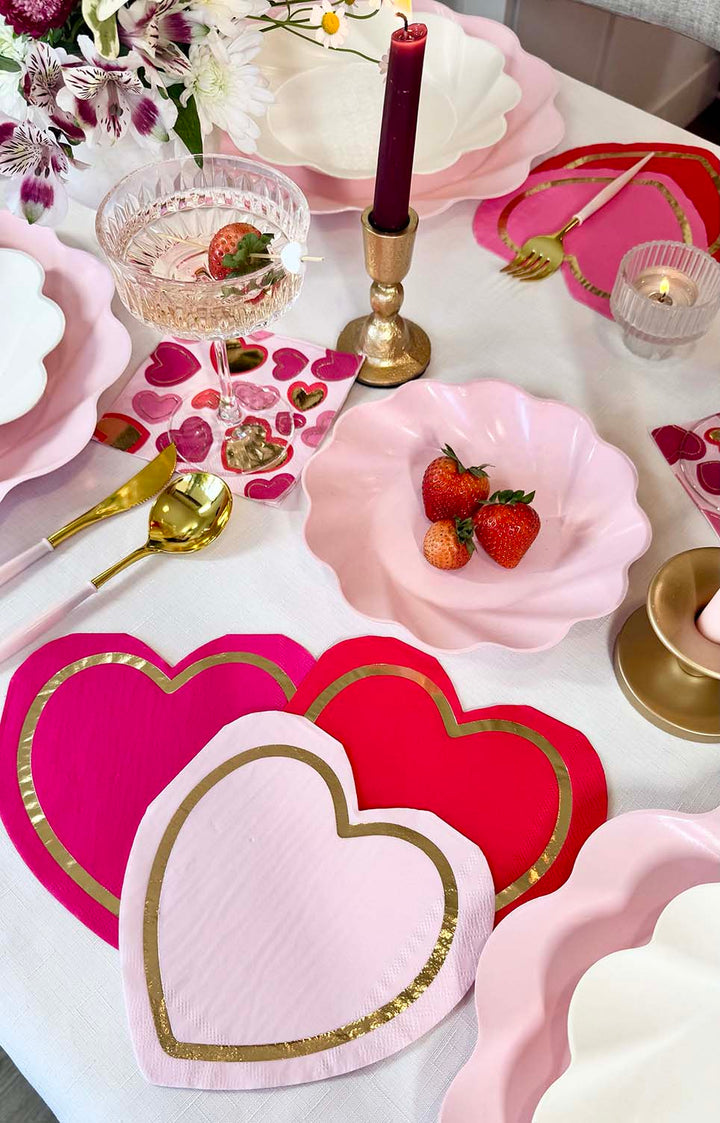 Forever Blushing Table Setting