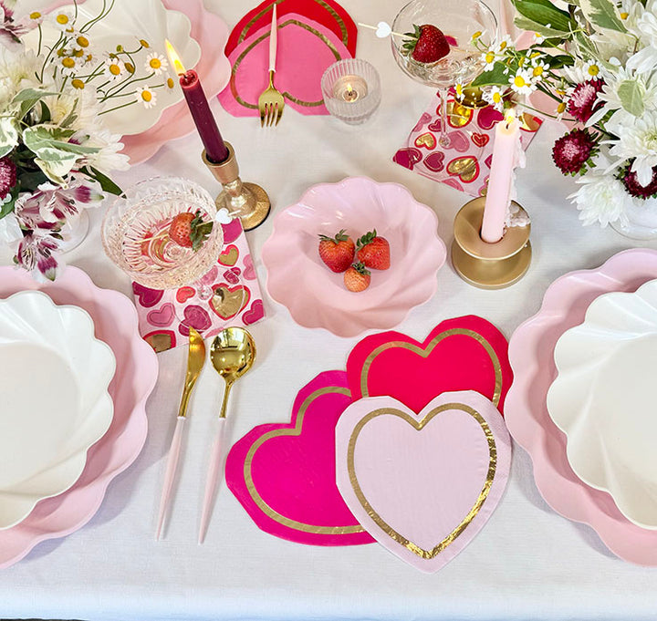 Forever Blushing Table Setting