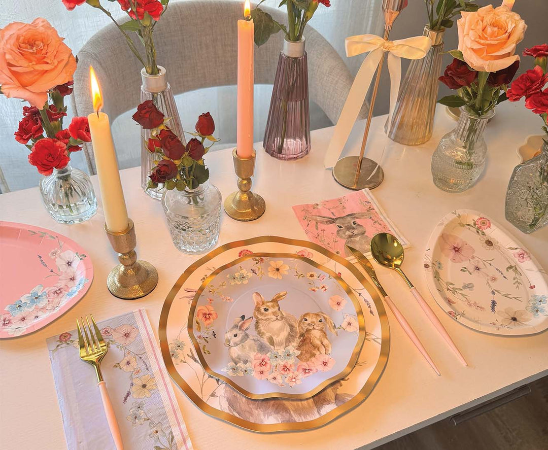 Charming Easter Table Setting