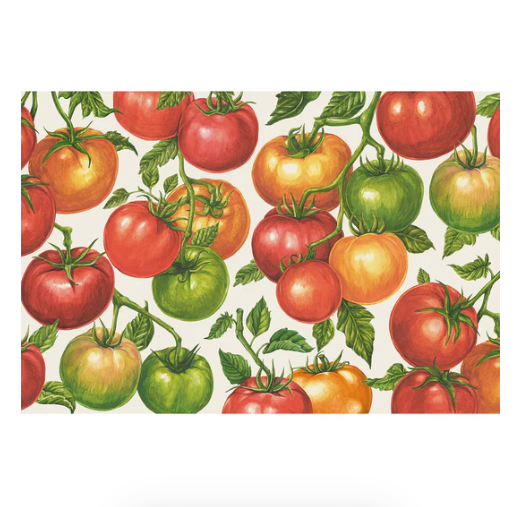 Tomato Vine Placemat - Pad of 18 Sheets