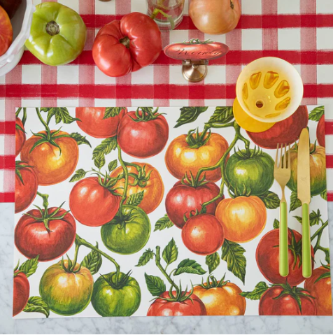 Tomato Vine Placemat - Pad of 18 Sheets