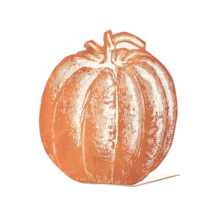 Pumpkin Place Card - Pack of 12