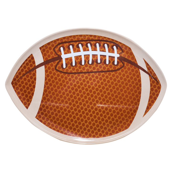 Tailgate Football Melamine Serving Platter