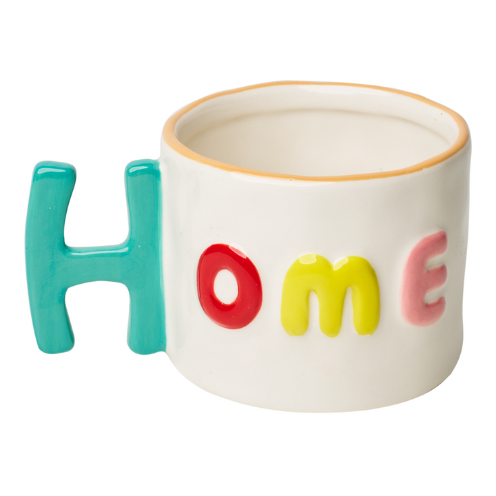 Ceramic Message Mug Home, 14oz