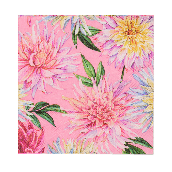 Dahlia Garden Cocktail Napkins/20pk