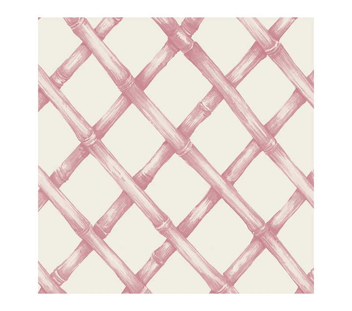 Pink Lattice Cocktail Napkin - pack of 20