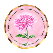 Dahlia Garden Salad Plates/8pk