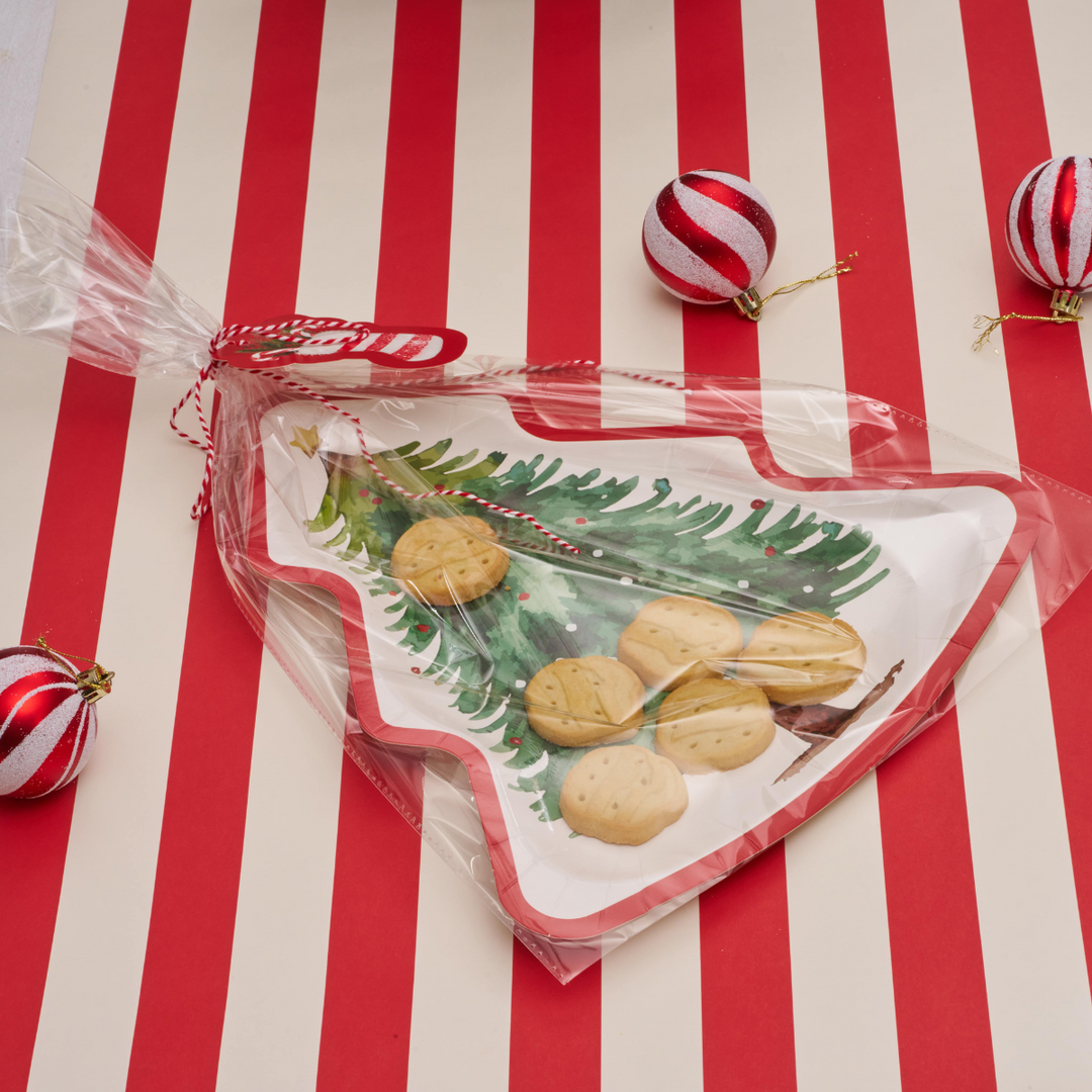 Cookie Tray Gifting Kit Tree/6pkg