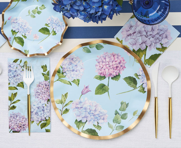 Spring Brunch Tablescape: Hydrangea