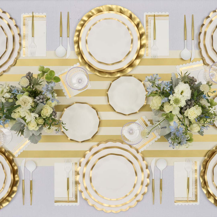 Everyday White Table Setting