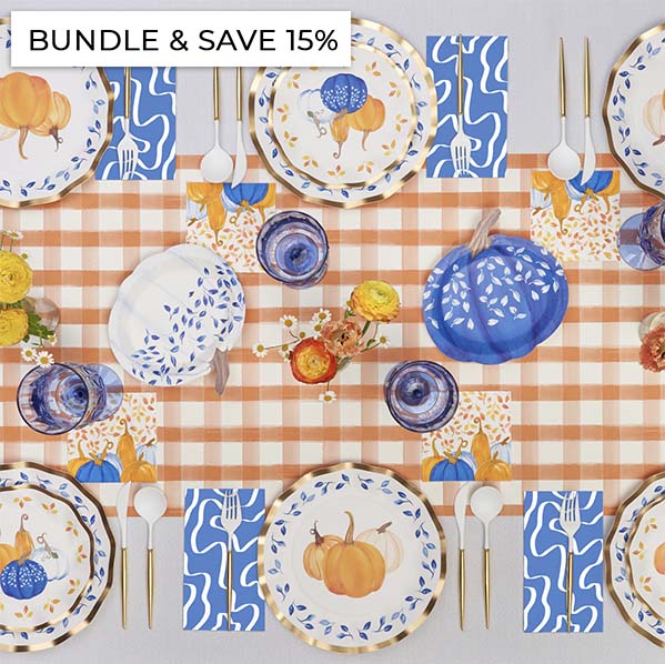 The Ultimate Thanksgiving Tablescape: Harvest Blues