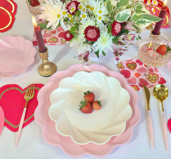 Forever Blushing Table Setting