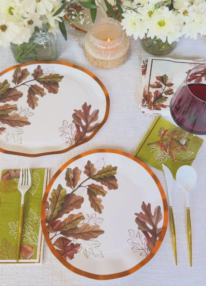 The Ultimate Thanksgiving Tablescape: Acorn & Oak